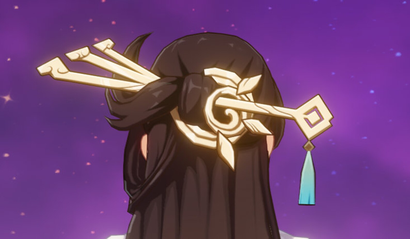 Genshin Impact Beidou Hair Clip 3D Printed Cosplay Kit DIY Etsy