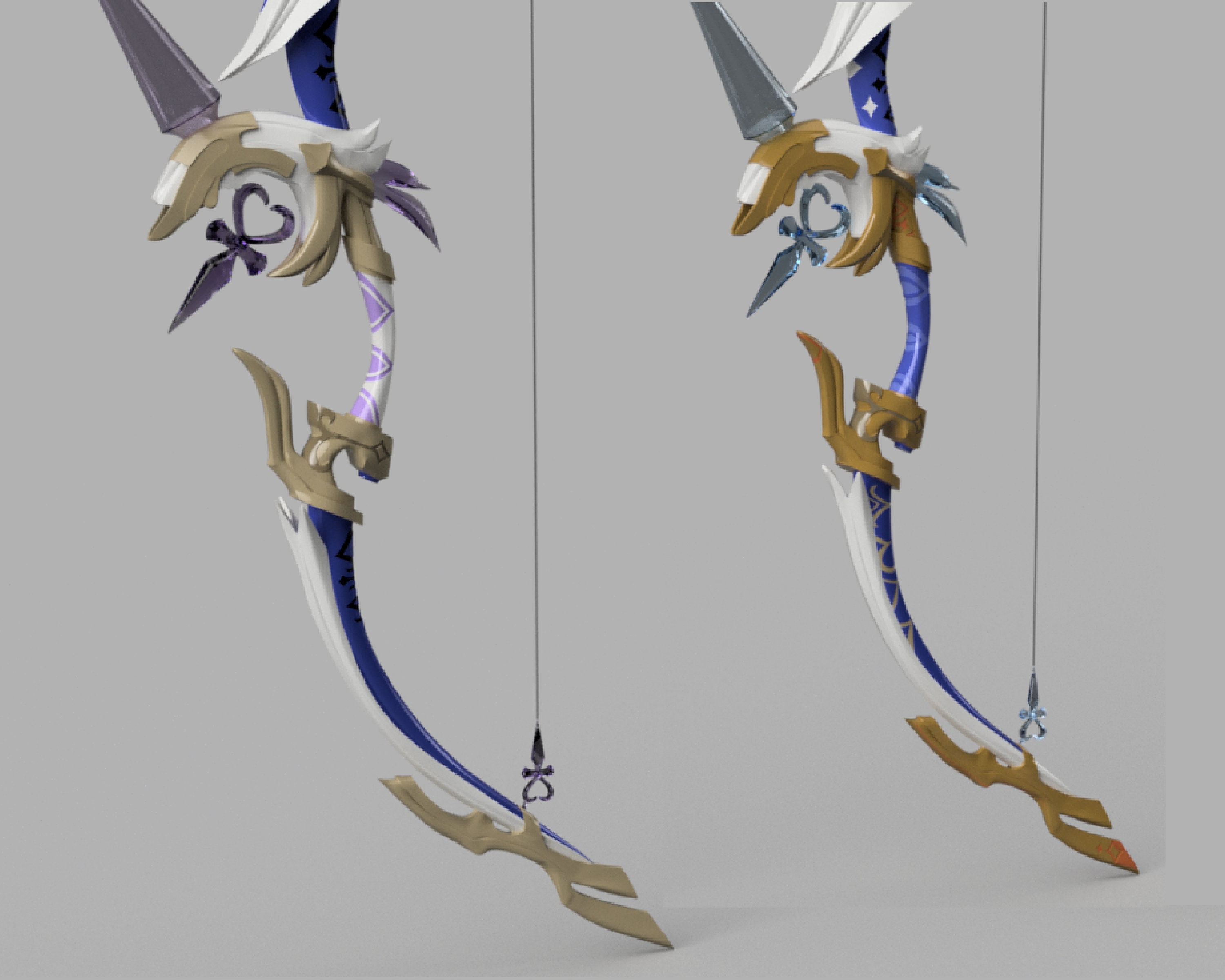 Genshin Impact Amos Bow Ganyu Cosplay Bow 3D Model STL File | Etsy