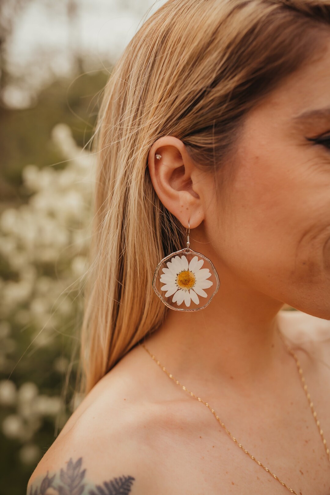 Daisy Dew Hoops