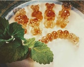 Herbal Gummies Sage, Rosemary, Lemongrass Catmint or Meadowsweet, Pineapple Weed, Lemon Balm and Dandelion 4 Colds, Flu, Sleep and Health