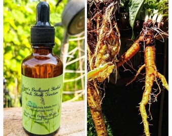 Yellow Dock Tincture Double Extract Minerals & Nutrients, Anemia, Bitter, Digestion, Liver, Cleanse, Inflammation, Pain, Deficiencies, PMS