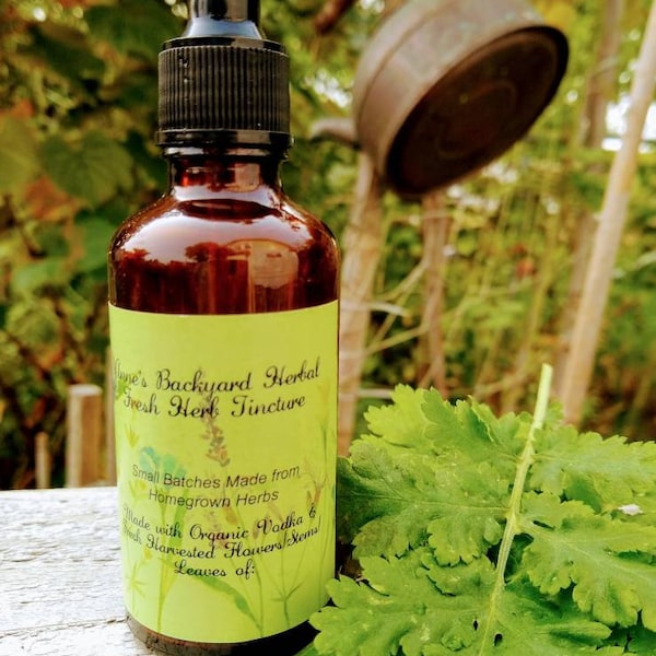 Feverfew Tincture (Tanacetum parthenium) Health & Wellness for Migraines, Arthritis, Asthma, Pain Relief, Fever Reducer, Anxiety and Cramps