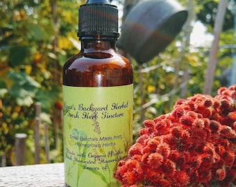 Staghorn Sumac Tincture Extract Vitamin C & Nutrients, Antioxidant, Immunity, Inflammation, Heart, Blood Sugar, Cholesterol and Allergies