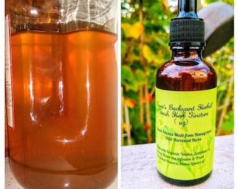 Marshmallow Root (Althaea officinalis) Tincture Congestion, Colds, Respiratory Issues, Throat, Mucus, Inflammation, Soothes