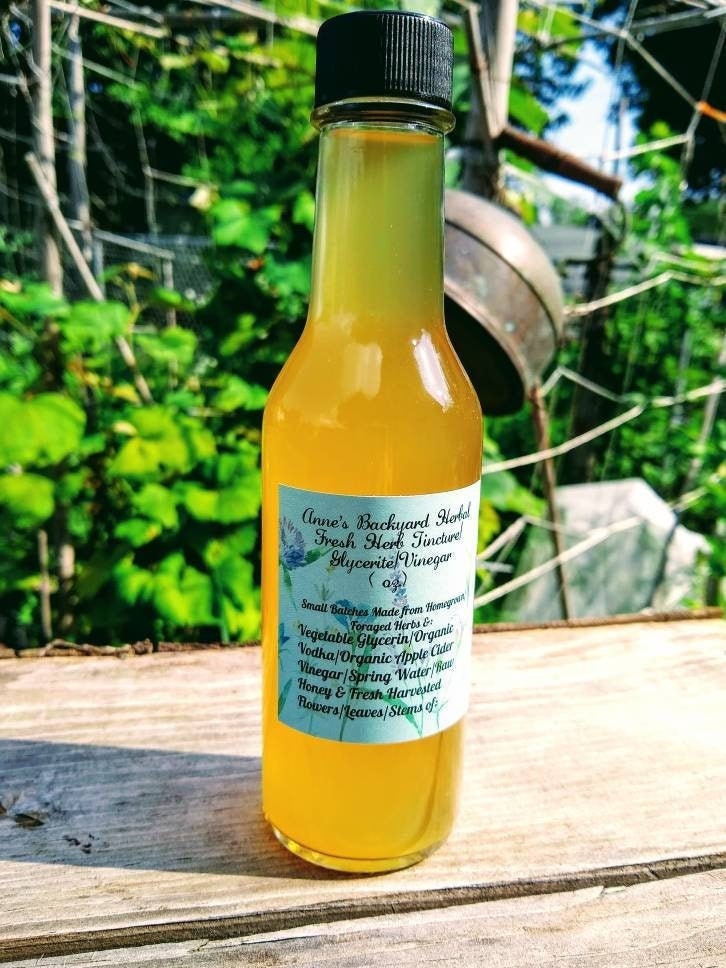Dandelion Apple Cider Vinegar & Tincture Dressing to add Etsy