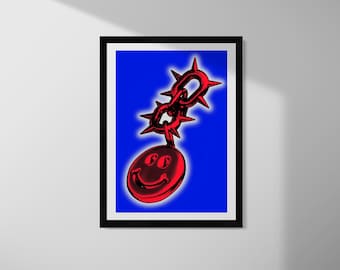 BUZZ (Blue) - Screenprint