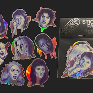 90's SCREAM QUEENS Sticker Pack