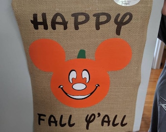 Disney Fall Garden Flag
