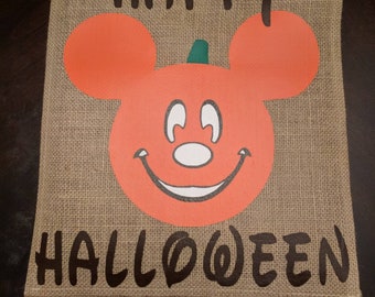 Disney Halloween Garden Flag