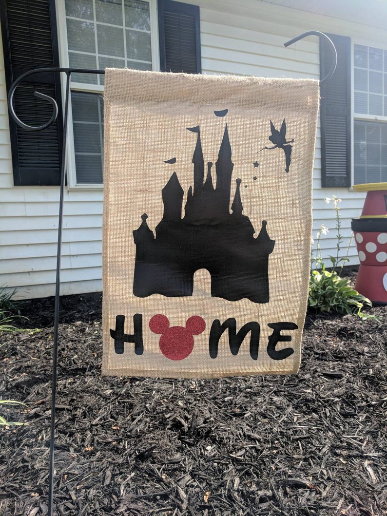 Disney Garden Flag - Etsy