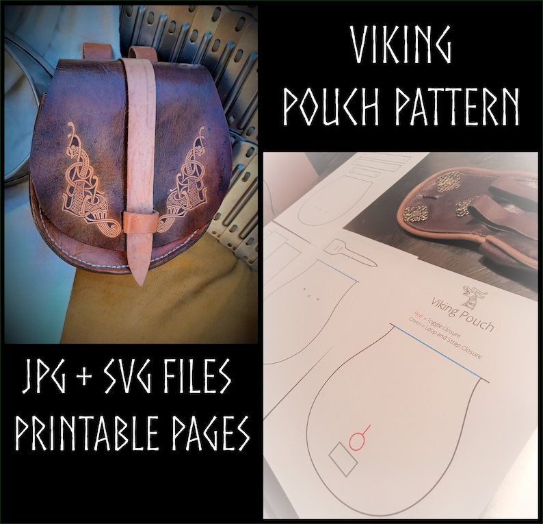 viking pouch pattern