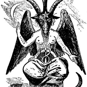 Baphomet 3"/4"/5.5" Sticker