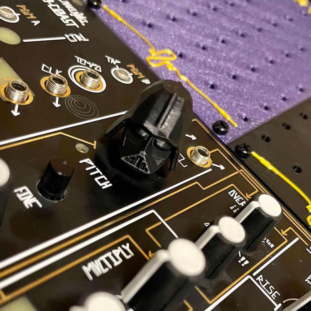 Darth Vader Knob Synthesizer Modular Keyboard Mixer Knob Replacement