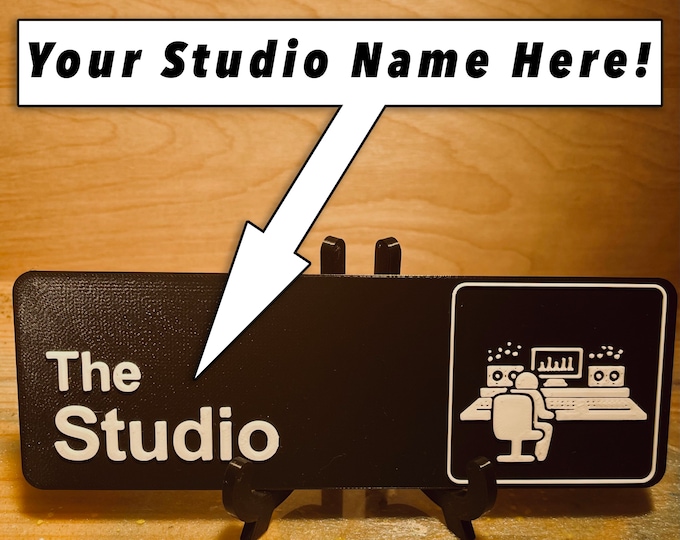 Personalized: Music Recording Studio Sign - Producer Plaque - Etsy