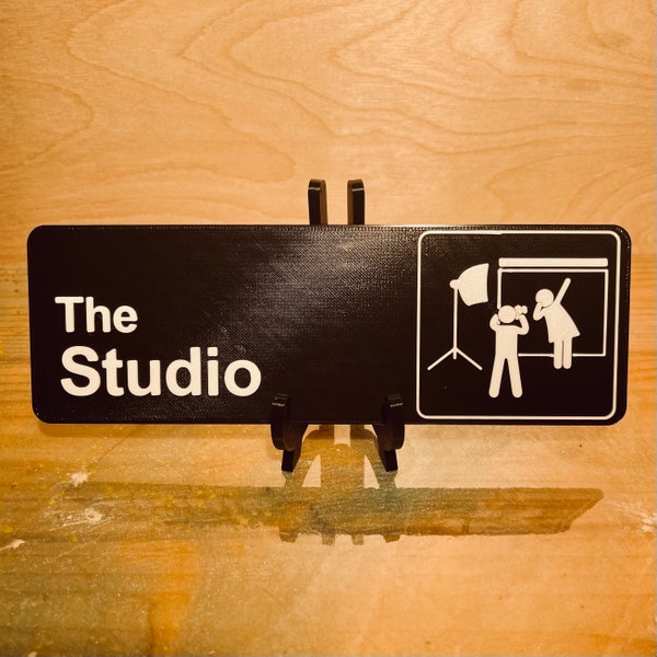 Photography Studio Sign - Photo Room Plaque