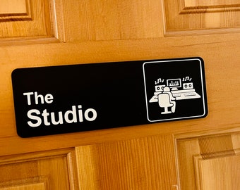 Music Recording Studio Sign - Audio Producer/Engineer Plaque