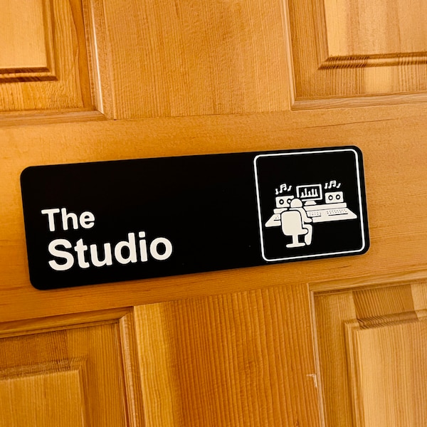 Music Recording Studio Sign - Audio Producer/Engineer Plaque