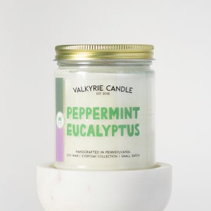 Peppermint & Eucalyptus Candle