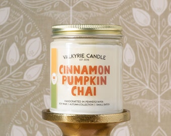 Cinnamon Pumpkin Chai Candle | Autumn Collection
