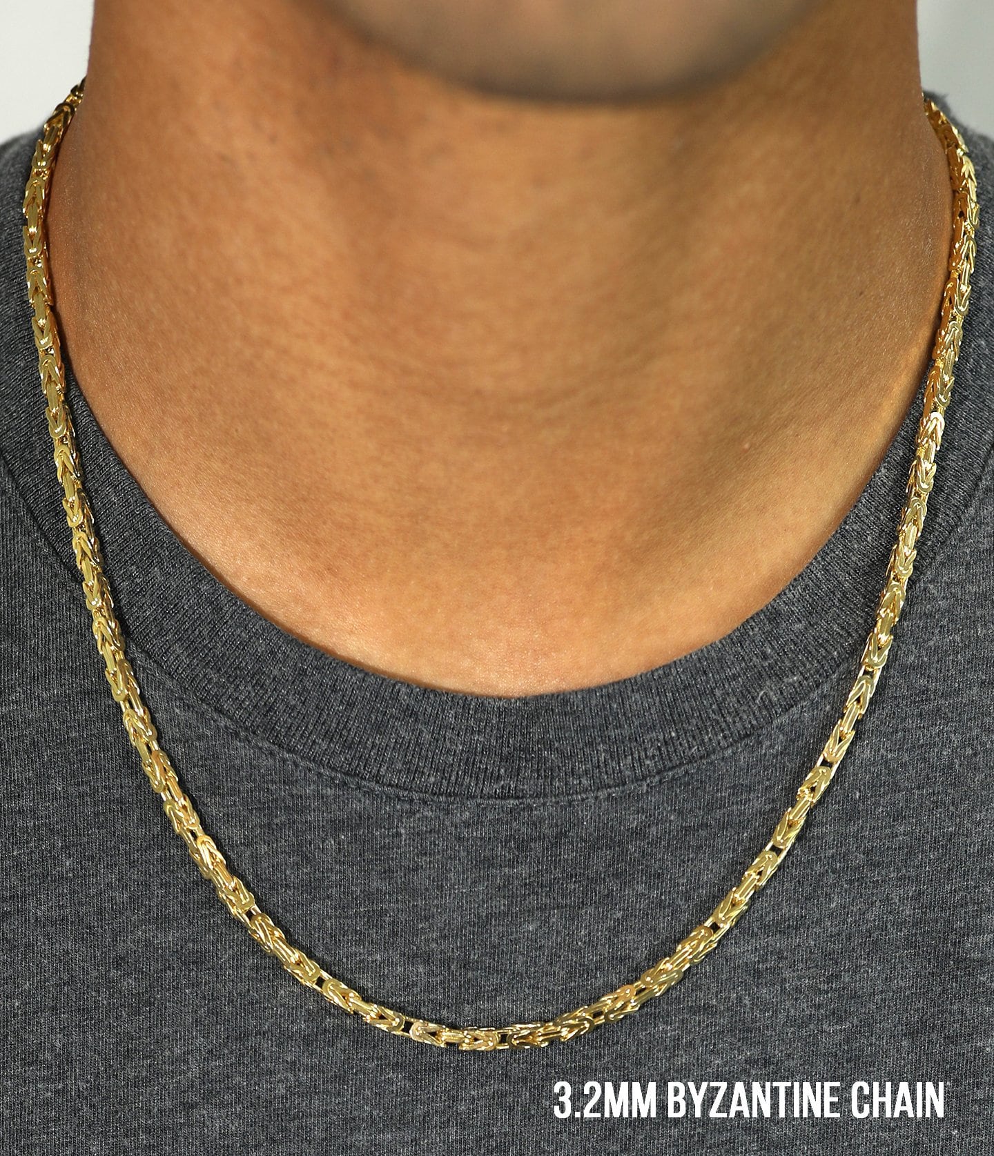 14kt sale byzantine necklace