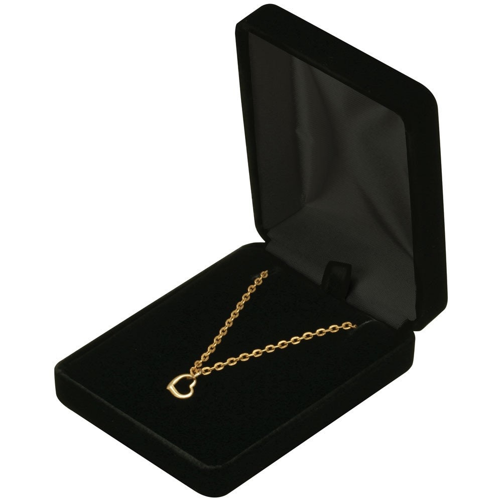 Velvet Necklace Box Velvet Gift Box for Necklace Pendant Gift Box Nec…