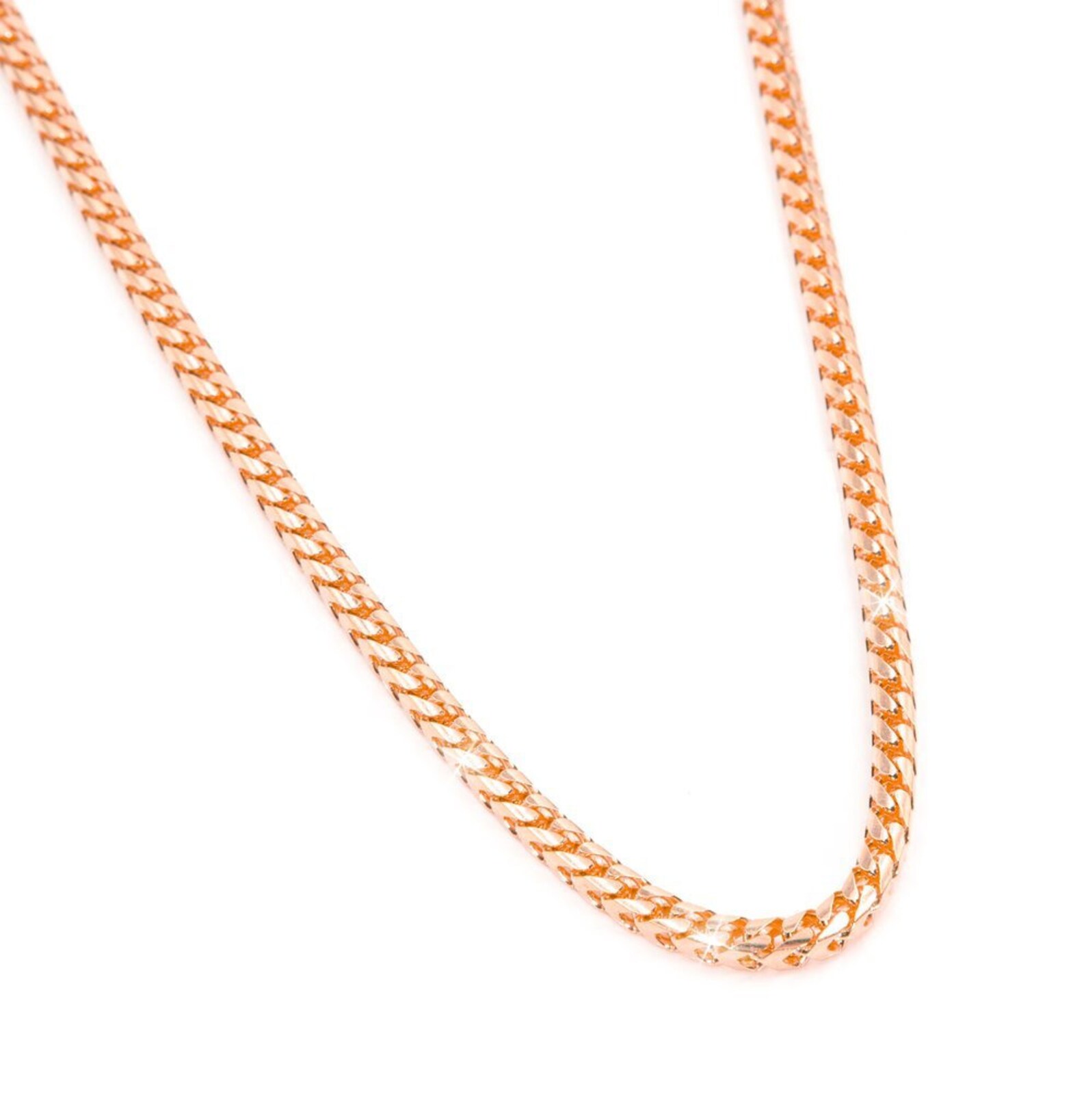 Rose gold franco Clearance