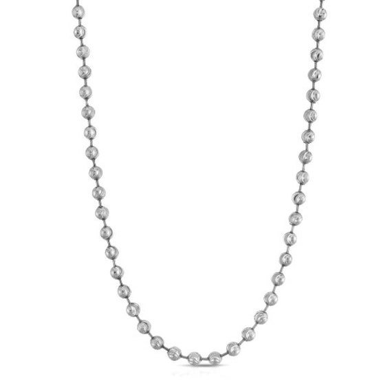 White gold ball chain deals