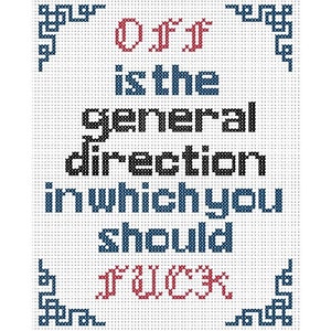 Subversive Cross Stitch Pattern - Digital Download - PDF