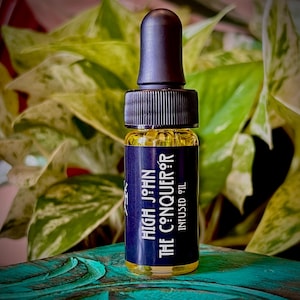 High John the Conqueror Root Infused Oil Spiritual Magical Witchcraft Sacred