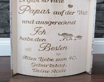 Buch gefaltet geschenk Hochzeit Geburt Baby Konfirmation Kommunion taufe Geschenkidee Brautpaar Unikat Hochzeitstag Liebe personalisiert