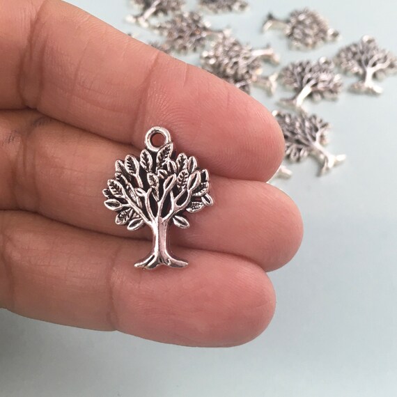 Bulk Tree of Life Charms Pendant Jewelry Earrings Necklace