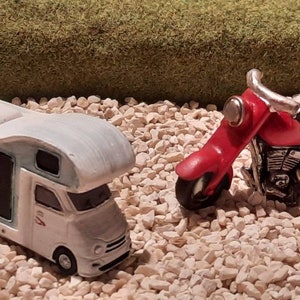 Miniaturen, Geldgeschenke, Deko, Wohnmobil, Motorad