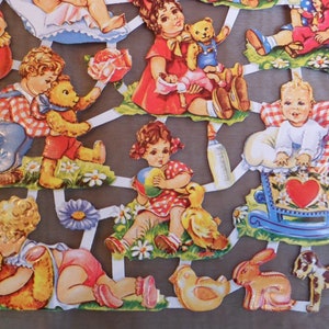 Images brillantes, images poétiques, enfants, bébé, avec et sans paillettes, 7018