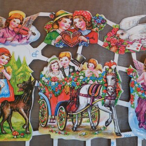 Glanzbilder Poesiebilder Kinder Märchen, mit und ohne Glitter 7004
