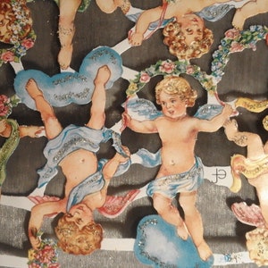 Glanzbilder Poesiebilder Nostalgie Engel, g 7146