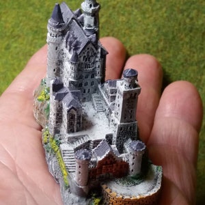 Neuschwanstein Castle, miniature, decoration or a small mountain hut