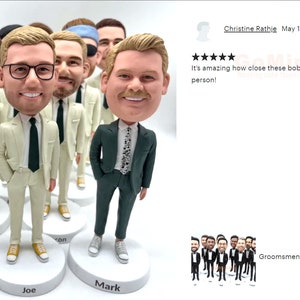 groomsmen gifts groomsman bobbleheads gominime reviews