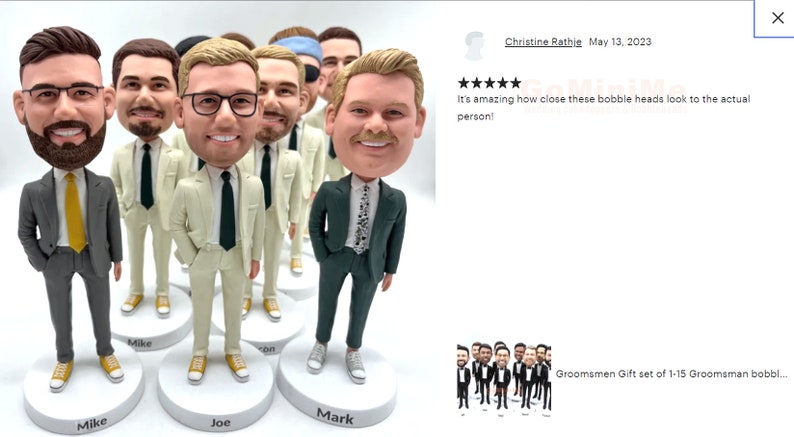 groomsmen gifts groomsman bobbleheads gominime reviews
