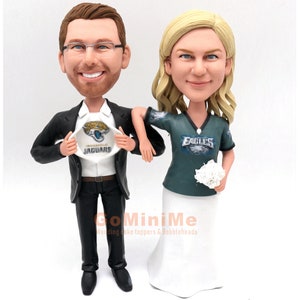 Wedding topper Cake toppers wedding bobblehead custom Cake topper wedding figurine Wedding baseball custom wedding cake topper  GM857