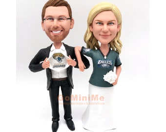 Wedding topper Cake toppers wedding bobblehead custom Cake topper wedding figurine Wedding baseball custom wedding cake topper  GM857