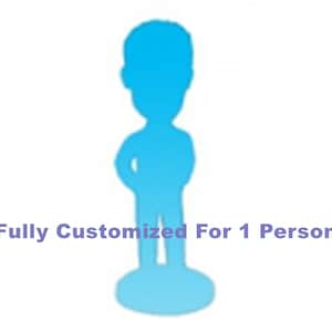 Head To Toe Fully Customized Bobbleheads Figurine For 1 Person, Cool Gifts For Birthday, Father&#39;s Day Gifts, Gifts For Mon, Christmas Gifts