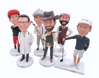 Custom Bobbleheads Figurine From Photo - Unique Personalized Gifts for Him, Boss & Team