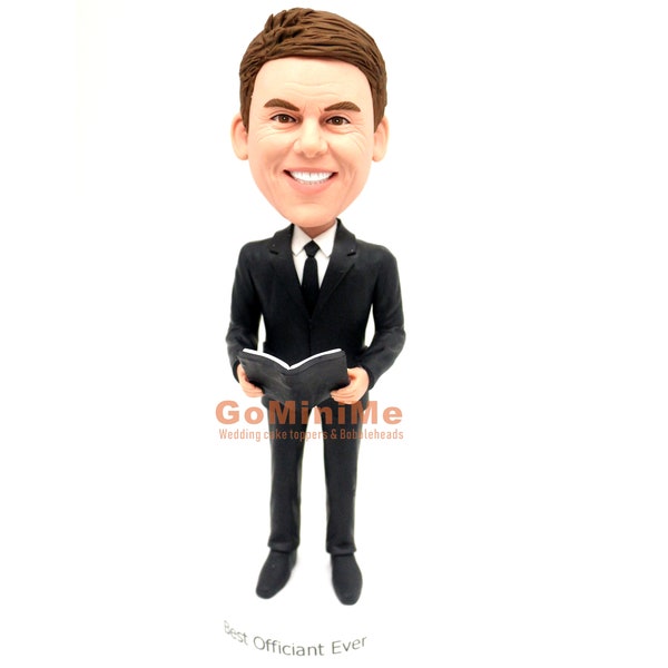 Best Officiant Ever Gifts Custom Bobbleheads wedding gifts ideas for wedding officiant pastors custom wedding gifts for pastors