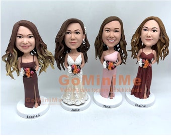 Bridesmaid Gifts Ideas cool bridesmaid presents bobbleheads set of 1-15, Maid of Honor gifts bobbleheads bridesmaid gifts box GM1537