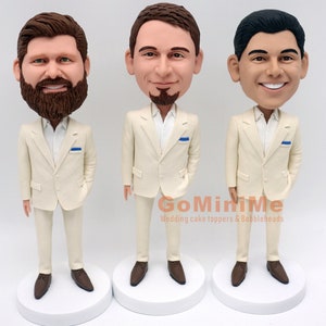 Groomsmen Gift set of 1-15 Groomsman bobble head Best man gifts Best men bobbleheads Groomsmen bobble head Groomsmen bobbleheads GM417