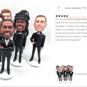 groomsmen gifts groomsman bobbleheads gominime reviews