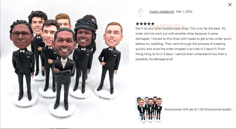 groomsmen gifts groomsman bobbleheads gominime reviews