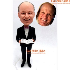 Wedding Officiant Gifts Custom Bobbleheads wedding officiant gifts ideas pastors personalized gifts