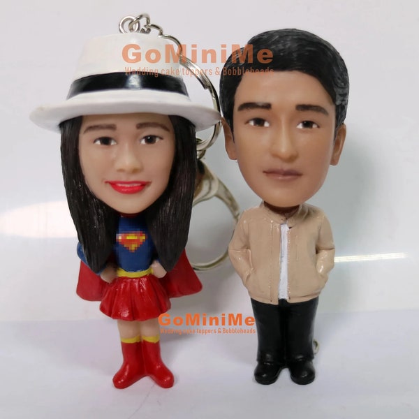 Custom Minime Figurines Christmas Gifts for Couple, Birthday Gifts For Boyfriend / Husband, Anniversary Gifts for Girlfriend Wife