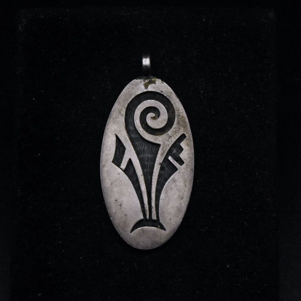 Lawrence Saufkie - Vintage Handmade Sterling Silver Pendant